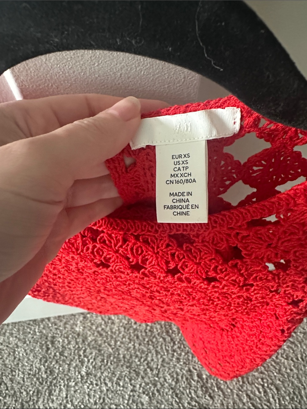 H&M Red Crochet Set - Picture 5 of 7